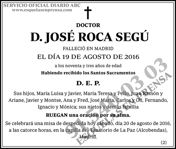José Roca Segú